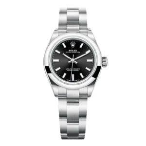 oyster perpetual noir 28mm