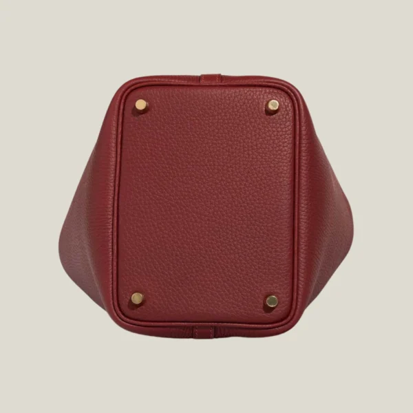 Hermes Picotin lock 18 Bordeaux – Image 4