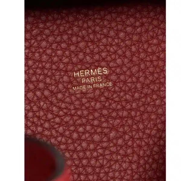 Hermes Picotin lock 18 Bordeaux – Image 4