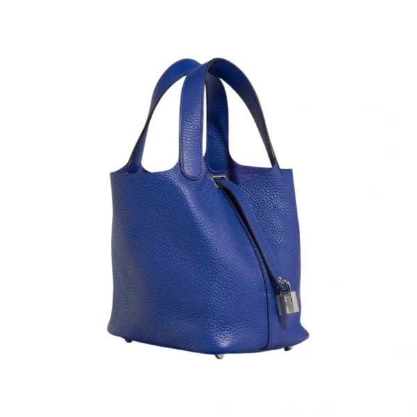 Hermes Picotin lock 18 Bleu royale – Image 2