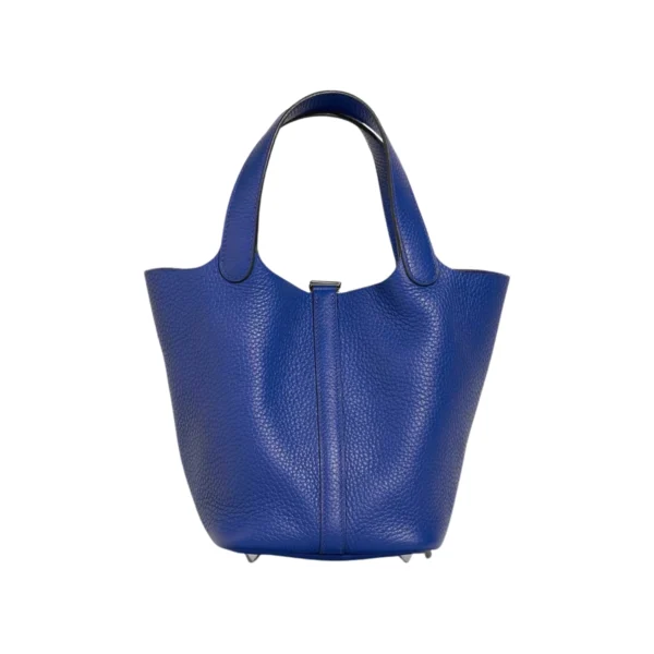 Hermes Picotin lock 18 Bleu royale – Image 3