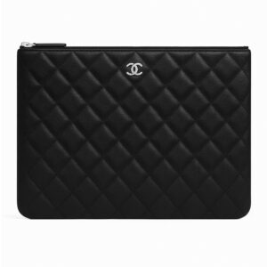 Pochette zippée classique  Noir